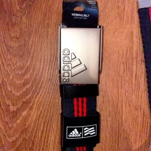 Adidas Men’s Golfing Webbing Belt Adjustable New